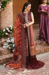 Jhoomro Unstitched Luxury Formals'24 By Nureh NL-71 Gehna
